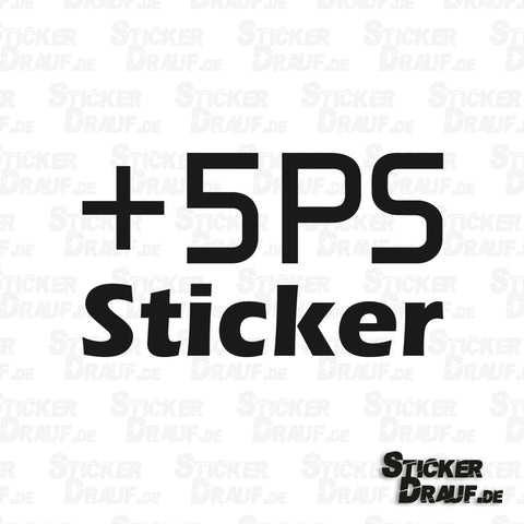 Sticker-Plott | +5 PS Sticker