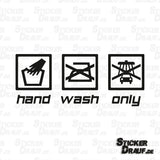 Sticker-Plott | Hand Wash Only