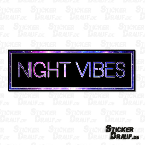 Sticker-Print | Night Vibes