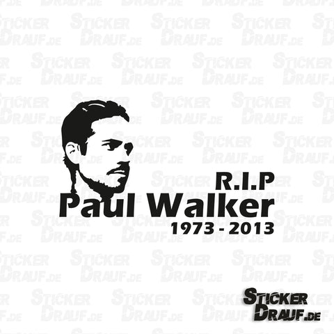 Sticker-Plott | R.I.P. Paul Walker 3