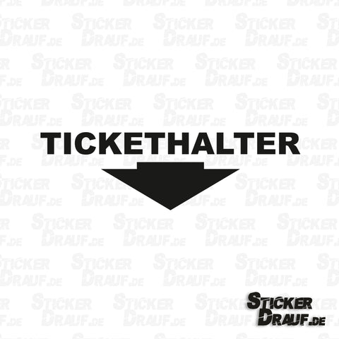 Sticker-Plott | Tickethalter 1
